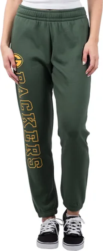 Vista 56 de Ultra Game NFL - Pantalones deportivos de vellón supersuaves para mujer Gris brezo