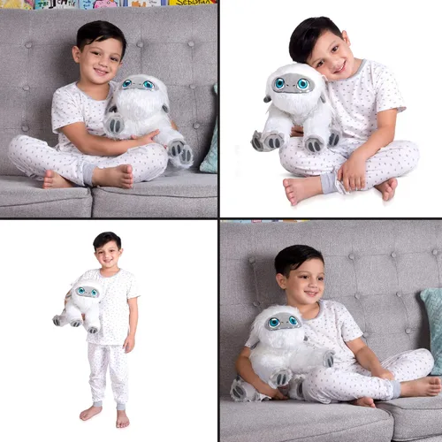 Vista 5 de Franco Kids Bedding - Almohada de peluche suave, talla única, Yeti Abominable