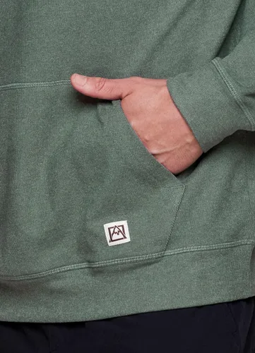 Vista 4 de Avalanche Sudadera con capucha de forro polar ligero para hombre con bolsillo, sudadera de forro polar suave para hombre, ajuste relajado, sudadera