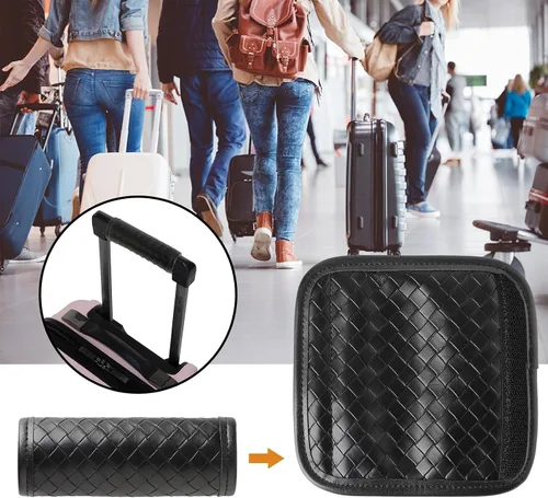 Vista 2 de Envolturas para asa de equipaje, fundas para asas de maleta de viaje, fundas para asas de identificación de maleta, fundas para fabricantes