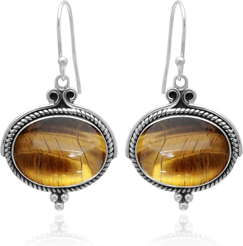 Vista 18 de Veracity Jewelry - Aretes de plata de ley con piedras preciosas para mujeres y niñas, regalo para su cumpleaños, aniversario, esposa, mamá, novia