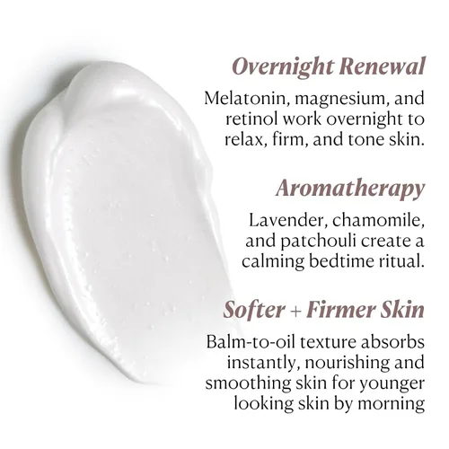 Vista 10 de Nakery Beauty SkinRecovery Relax + Repair - Bálsamo corporal, loción para dormir de melatonina de magnesio con retinol + SepiLift, crema reafirmante