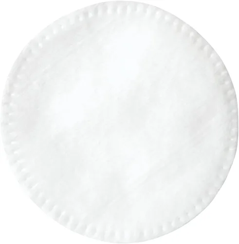 Vista 6 de ForPro Redondo de algodón cosido puro y natural para la cara (400 unidades), 100% algodón puro, almohadillas desmaquillantes, hipoalergénicas, sin