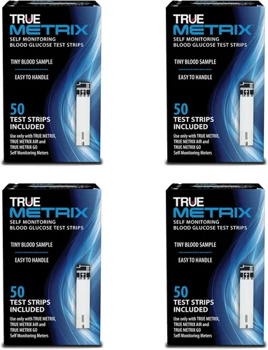 Vista 11 de TRUE METRIX Tiras de prueba de glucosa en sangre de autocontrol, 100 unidades (2 x 50) Blood Glucose Test Strips Compatible with TRUE METRIX Self