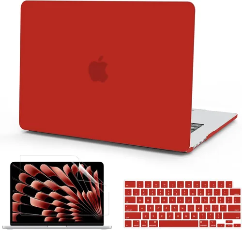 Vista 10 de B BELK Funda compatible con MacBook Air de 15 pulgadas 2026 2025 2024 2023 M5 M4 M3 M2 A3448 A3241 A3114 A2941 Pantalla de retina líquida, carcasa