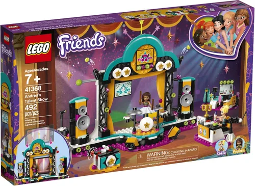 Vista 4 de LEGO Friends Andrea's Talent Show 41368 Kit de construcción (429 piezas)