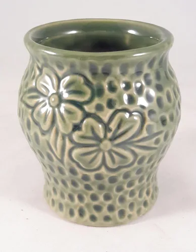 Vista 2 de Lucky Bamboo - Florero de flores gemelas de 3 '' diseño único - de Jmbamboo