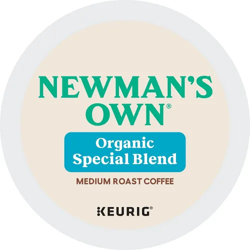 Vista 4 de Newman's Own Organics K-Cup - Paquete de porciones para cafeteras Keurig K-Cup, mezcla especial Newman's Own (paquete de 96)