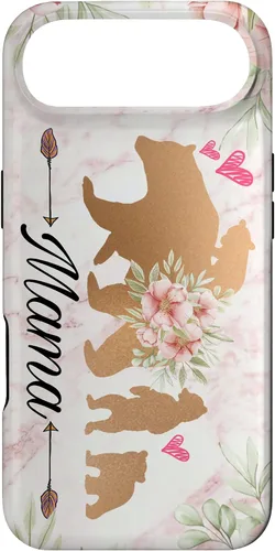 Vista 27 de Mama Bear & Cubs Design Phone Grip - Funda para iPhone 17 de 3 niños