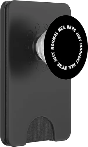 Vista 8 de Somos solo hombres normales. Hombres inocentes. Divertido hacker viral de TV PopSockets PopGrip estándar