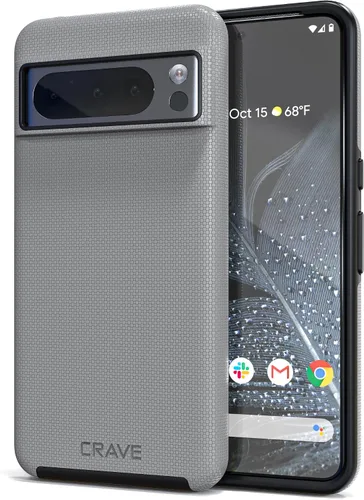 Vista 13 de Crave Dual Guard para Google Pixel 6 Pro, funda de doble capa de protección contra golpes para Google Pixel 6 Pro - Aguamarina