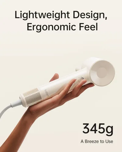 Vista 6 de Secador de Pelo Laifen SE Lite, Secador de Pelo Iónico Negativo con Motor Sin Escobillas de 100,000 RPM para Secado Rápido, Secador de Pelo de Alta