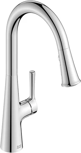 Vista 8 de American Standard 7441300.GN0 Southport Grifo de cocina desplegable con pulverizador, 1.8 GPM, grifos de cocina con pulverizador extraíble, oro Oro