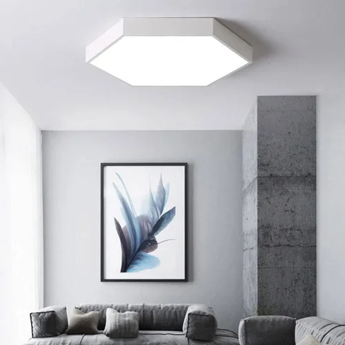 Vista 3 de Macaron - Luces de techo LED ultrafinas de 1.9 pulgadas, montaje empotrado, luces de techo fáciles de instalar, iluminación para dormitorio