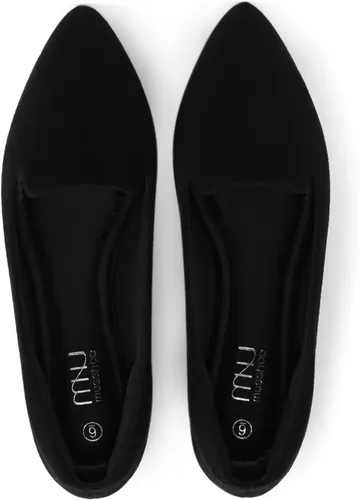 Vista 4 de MUSSHOE Zapatos planos cómodos con punta puntiaguda para mujer