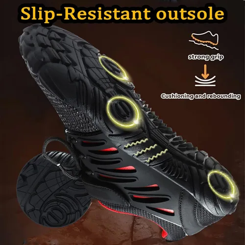Vista 4 de Zapatos descalzos para hombre, zapatos sin caída para hombre, zapatos minimalistas para hombres, zapatos descalzos para hombre, zapatos