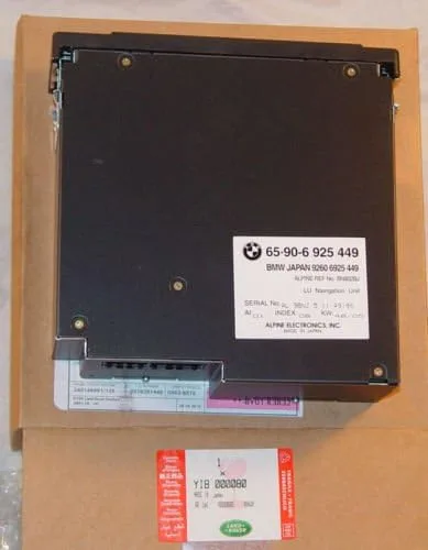 Vista 2 de Land Rover DVD Range Rover L322 2002-2004 Computadora de navegación Mercado japonés