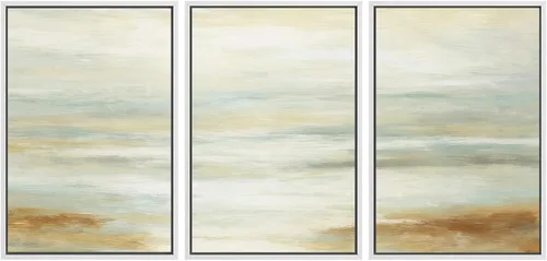 Vista 192 de SIGNWIN Lienzo enmarcado para pared, juego de arte de collage de hojas transparentes en blanco y negro, ilustraciones de naturaleza silvestre, arte