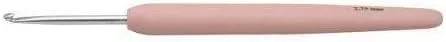 Vista 6 de Knitter-s Pride Waves Gancho de plata de un solo extremo, M-13 US / 0.354 in - Iris