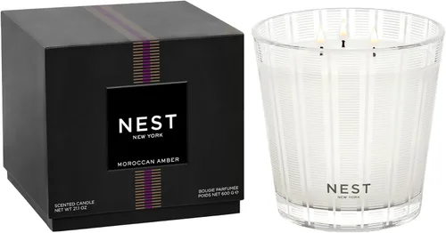 Vista 15 de NEST New York - Vela perfumada con tres mechas, limón y menta de Amalfi - 21.2 oz - Hasta 100 horas de tiempo de combustión - Recipiente de vidrio