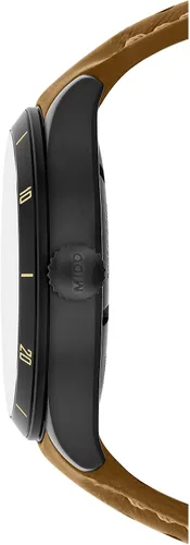 Vista 2 de Mido Multifort Adventure M0254073606110 - Reloj suizo automático para hombre - esfera de bronce - 1654in - M0254073606110 Gris plomizo Correa