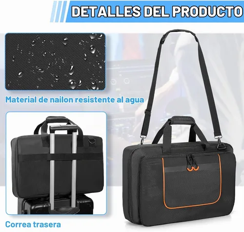 Vista 4 de Rexmica Funda de transporte para controlador de DJ compatible con Pioneer