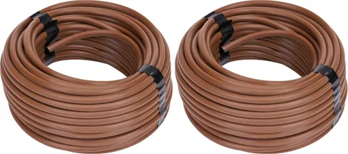 Vista 6 de Raindrip R257BRVT Tubo de suministro de riego por goteo de 1/4 pulgada, 50 pies, para goteros de riego, emisores de goteo, piezas de riego por goteo