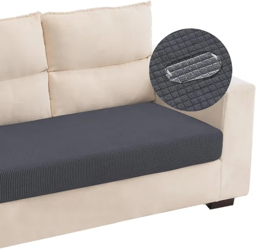 Vista 48 de Funda repelente al agua para cojín de sillón, funda elástica para respaldo individual de sofá seccional, funda para sofá en forma de L para mascotas