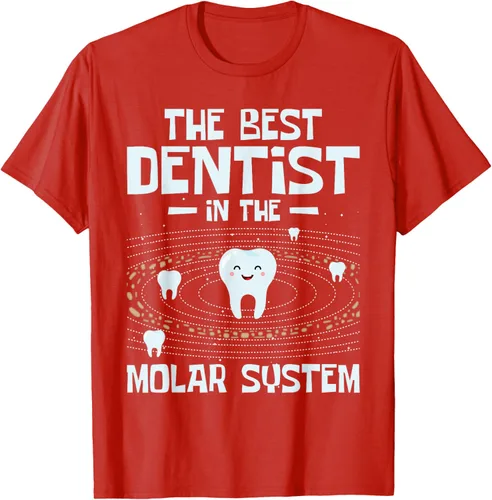 Vista 50 de El mejor dentista - Molar Teeth Dental Odontología DDS Camiseta Negro