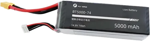 Vista 2 de Batería LiPo 4S 3000mAh con conector XT60 para helicópteros FLYWING UH-1/Bell206 RC, 1 unidad