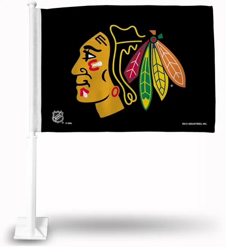 Vista 22 de Rico Industries Bandera de coche alternativa de doble cara de la NHL