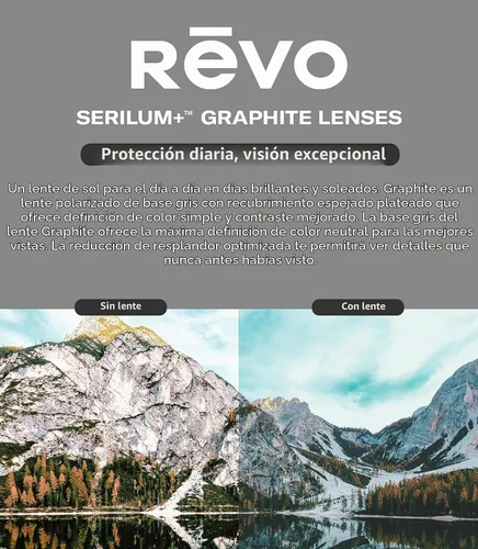 Vista 3 de Revo Gafas de sol Caper: lente polarizada con marco envolvente de rendimiento flexible