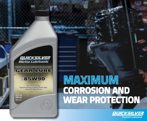 Vista 4 de Quicksilver Lubricante de engranajes de rendimiento extremo 85W-90