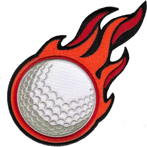 Vista 18 de Insignia bordada de béisbol Base Ball Fastball de hierro para aplicación deportiva