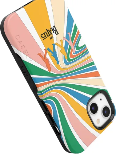 Vista 4 de Casely Funda para iPhone 13 Come Together The Beatles Abbey Road Diseño protector audaz Compatible con MagSafe