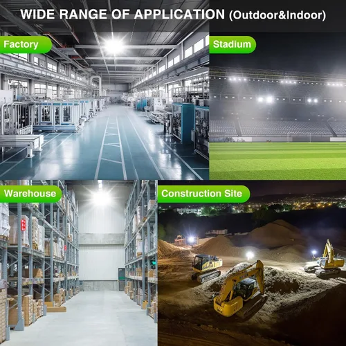 Vista 11 de STASUN - Luz de inundación LED para exteriores, 150 W, 15000 lúmenes, 6000 K, luz blanca IP66, impermeable, luz de estacionamiento comercial, 3