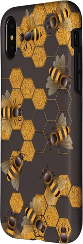 Vista 2 de iPhone X/XS Save The Bees Bee Lover - Estuche de regalo para apicultura