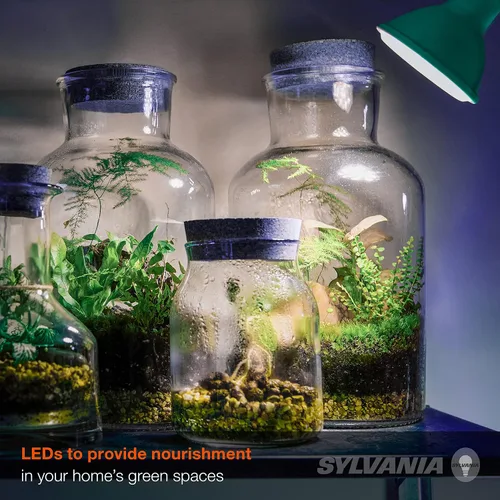 Vista 4 de Sylvania - Bombilla LED de ciclo completo de 20 W, PAR38, 30 micromoles/s, 80 CRI, no regulable, esmerilado, 1 paquete (41268)