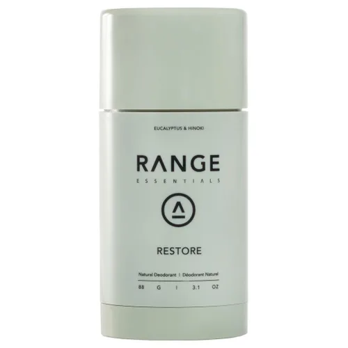 Vista 7 de Range Essentials Rise Desodorante natural, aroma a bergamota, sin aluminio, sin bicarbonato de sodio, tamaño de viaje, piel sensible, protección