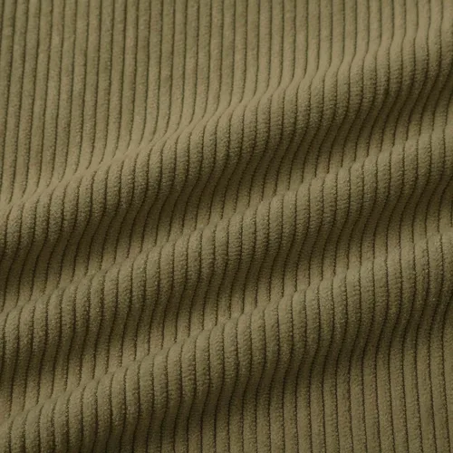 Vista 6 de CRNTCEM Mens Long Sleeve Waffle Henley Shirts Loose 14 Button&Zipper Colorblock Corduroy Pullover Tops with Elbow Patches