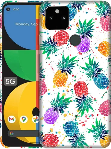 Vista 20 de GlamCase for Google Pixel 5a 5G, Pixel 5a Case - Basketball On Fire Printed Cute Slim Fit Hard Plastic Protective Designer Back Phone Case/Cover for