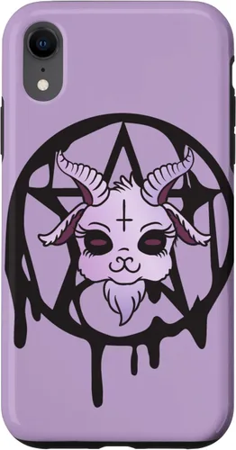 Vista 25 de Anime Aesthetic Baphomet Pentagram Pastel Goth Case for iPhone 17