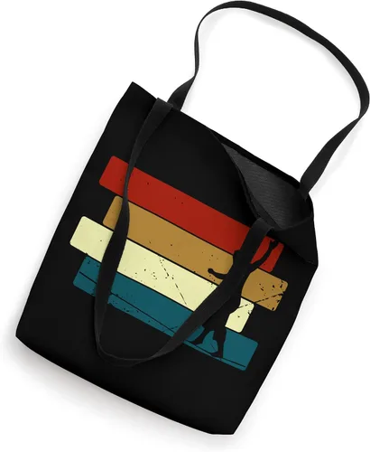 Vista 2 de Slacklining Retro Slackliner Rope Dancer Acrobat Slackline Tote Bag