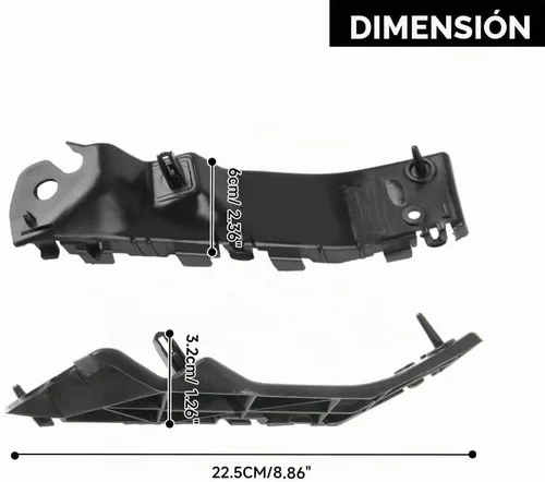 Vista 7 de 2 soportes de parachoques delantero para Ford Explorer 2011-2015