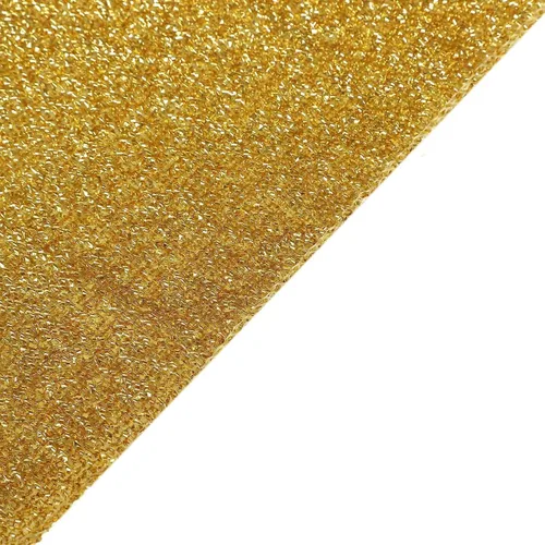 Vista 9 de Efavormart - Mantel rectangular ajustable de elastano de 6 pies, color dorado metálico con purpurina