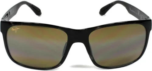 Vista 2 de Maui Jim Gafas de sol rectangulares polarizadas Red Sands para hombre y mujer