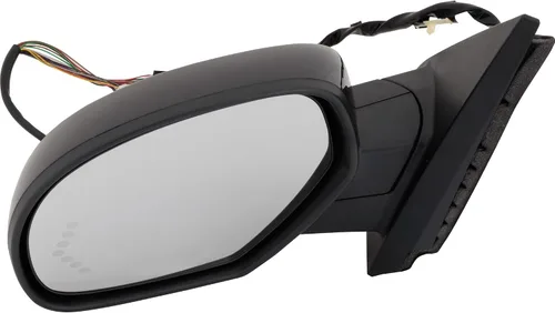 Vista 102 de Kool Vue - Espejo calefactable izquierdo para Chevrolet Silverado 1500 GMC Sierra 1500 2007-2013 plegable eléctrico con luz de señal y lámpara
