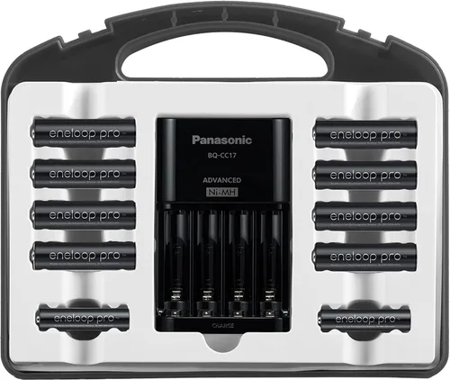 Vista 3 de Paquete de alimentación de alta capacidad Panasonic Eneloop Pro 8 AA, 2 AAA