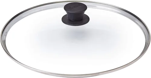 Vista 23 de Cuisinel Tapa de cristal – 6 pulgadas – Compatible con Lodge – Funda de repuesto templada totalmente montada – Apto para horno para sartenes – Para