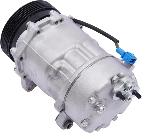 Vista 4 de Compresor del A/C, compresor del A/C W/embrague para 1998-2001 Beetle Jetta Golf CO 1206JC